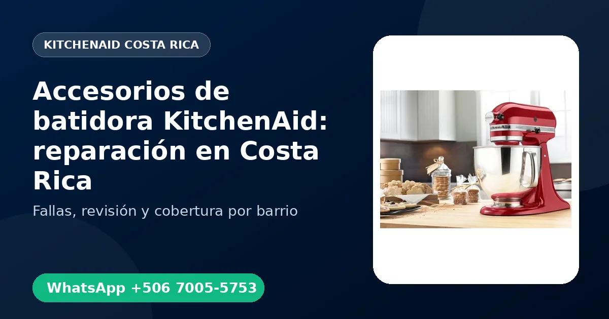 Accesorios de batidora KitchenAid en Hatillo