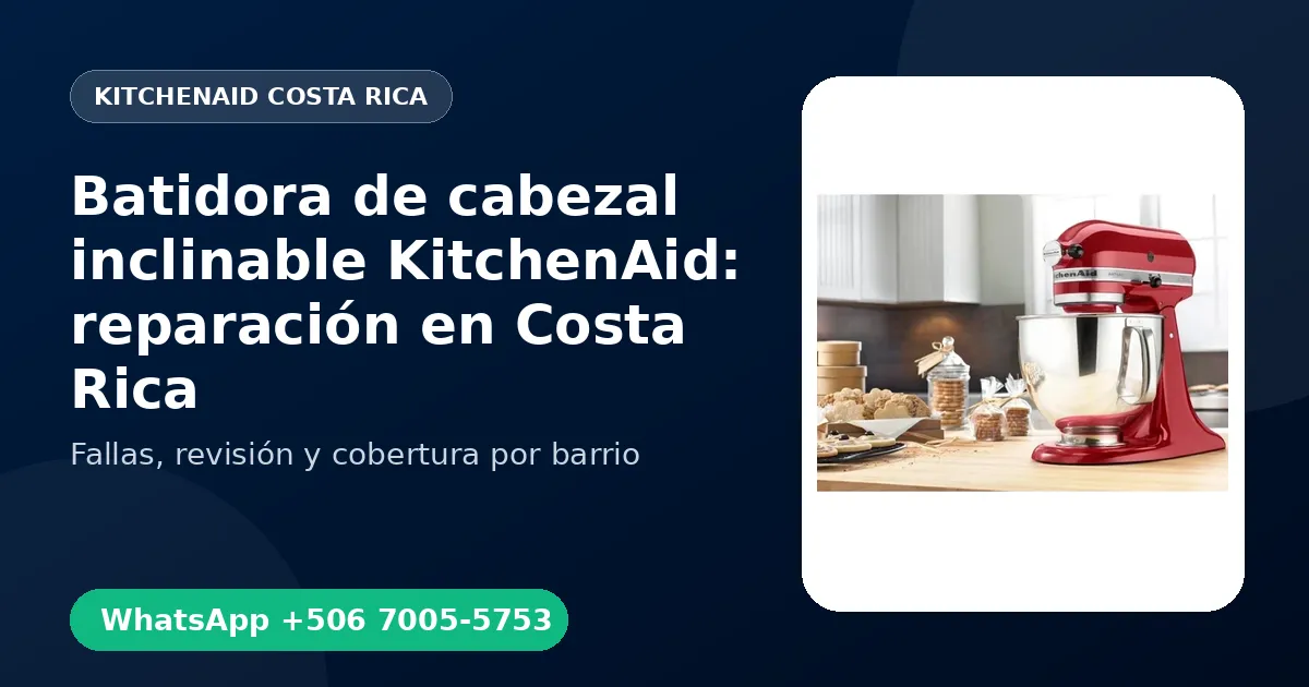 Batidora de cabezal inclinable KitchenAid en Limón