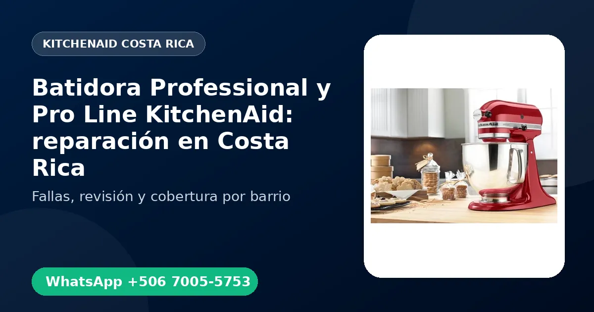 Batidora Professional y Pro Line KitchenAid en Hatillo