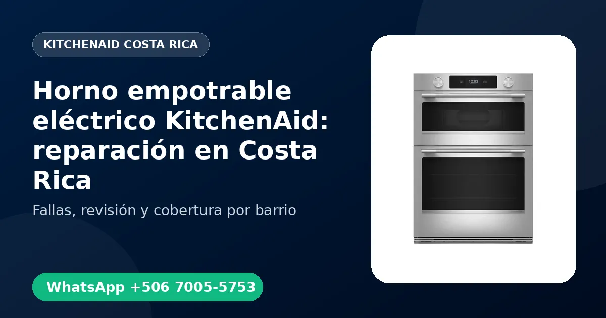Horno empotrable eléctrico KitchenAid en Hatillo